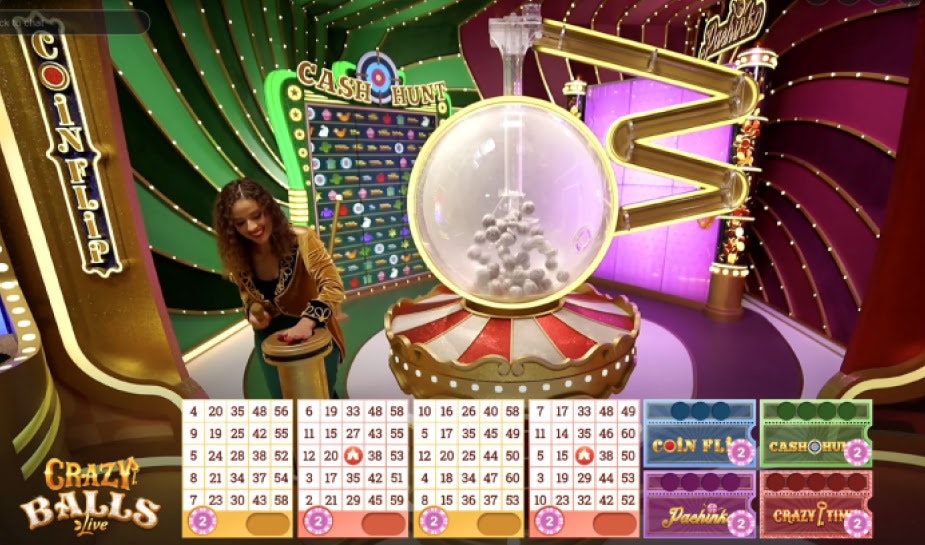 Crazy Ball casino game